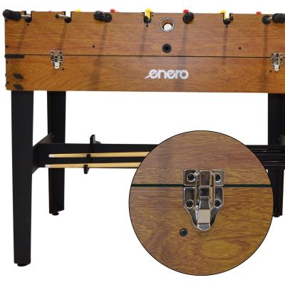 24. 3-in-1 WOODEN TABLE FOR FOOTBALL, BILLIARDS, AIR HOOKUP 121x61x81CM