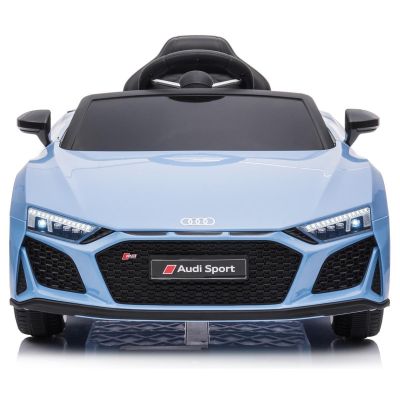 15. BATTERY-POWERED CAR LICENSE AUDI R8 SPYDER BLUE