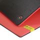 11. Club fitness mat with holes HMS Premium MFK03 Red-Black