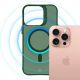 22. 3mk Smoke MagCase for iPhone 16 Pro Max - Green-Translucent