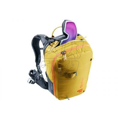 11. Deuter Alproof Lite 22 Avalanche Backpack - Turmeric/Black