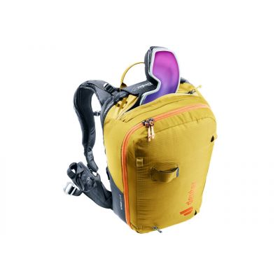 11. Deuter Alproof Lite 22 Avalanche Backpack - Turmeric/Black