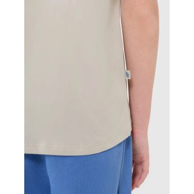 5. Boy's cotton T-shirt 4F 4FJWSS25TTSHM2186-12S
