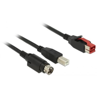 DeLOCK 85489 USB cable, USB 2.0, 3 m, USB B, Black