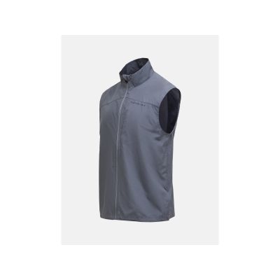 3. Men's PEAK PERFORMANCE M Glider Wind Vest, gray