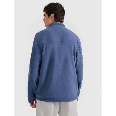 2. Men’s Regular-Fit Fleece Jacket with Stand-Up Collar 4F 4FRMM00TFLEM435-32S
