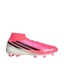 Adidas F50 Hyperfast League Mid FG football boots pink KJ6714