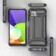 4. Hybrid Armor Case Tough Rugged Cover for Samsung Galaxy A22 4G blue