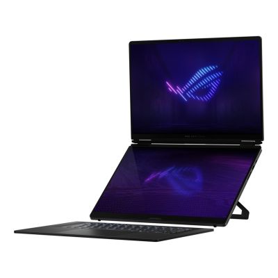 20. ASUS ROG Zephyrus Duo 16 GX651AX-U9322X Ultra 9 386H 2x16.0"3K Touch OLED 120Hz 1100nits AG 32GB LPDDR5X SSD2TB GeForce RTX 5090 24GB Cam1080p + IR 90WHrs W11Pro Aluminum Stellar Gray