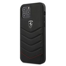 Ferrari Off Track Quilted Case for iPhone 12 / 12 Pro - Black