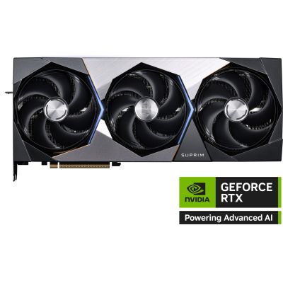 29. graphics card MSI RTX 5090 32G SUPRIM SOC