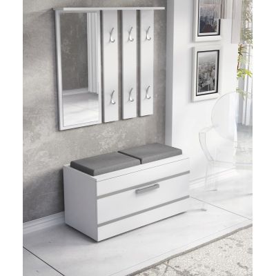 3. OPAL WARDROBE WHITE SET