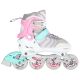 4. NH18192 4in1 PINK SIZE S(29-33) ROLLER SKATING WITH HOCKEY SLEEVE NILS EXTREME