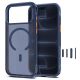 2. Tech-Protect MagAir MagSafe CC Case for iPhone 18 Pro Max / 17 Pro Max - Matte Dark Blue