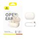 8. Baseus Bass 15 Clip Open-Ear Air Headphones (White)