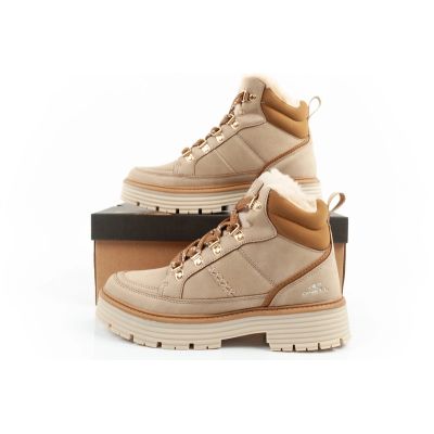 19. O'neill winter boots women's hiking boots ankle boots insulated fashionable beige brown