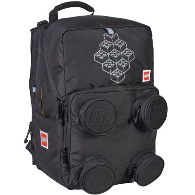2. LEGO Bricks Petersen School Backpack 20209-2511 Black One size