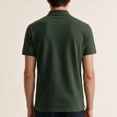 12. Paul&Shark men's polo shirt, olive cotton, 99311001-89 – classic, sporty elegance