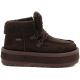 2. Waterproof women's snow boots with platform, brown Big Star UU274214