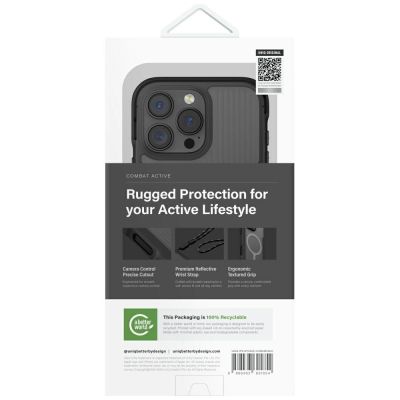 6. Uniq Combat Active Magclick Charging Case for iPhone 16 Pro - Black