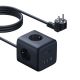 2. Baseus EnerFill FA11 67W Power Strip, USB-A + USB-C Cube + 3 x EU Socket 1.5m - Black