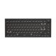 Glorious GMMK Pro Black Slate 75% TKL Keyboard - Barebone, ANSI Layout, Black