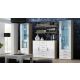 10. Shelf 125cm (2 pcs) SOHO Sonoma oak matt