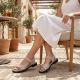 6. Vinceza 26-62303 beige women's leather sandals