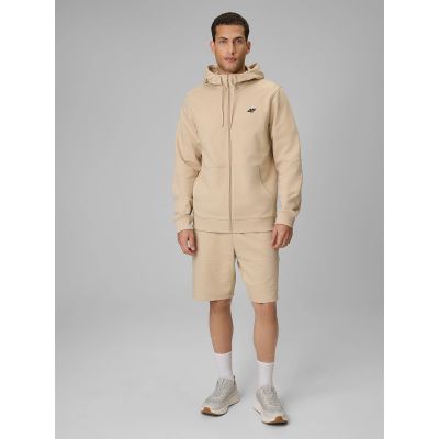 6. Men's zip-up hooded sweatshirt 4F 4FRSS26TSWSM3106-30S