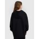 6. Girls' sweatshirt with hood, open, 4F 4FJRAW25TSWSF2293-20S