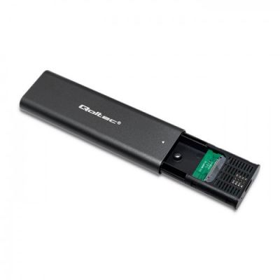 10. QOLTEC M.2 SATA SSD CASE | NVME | USB TYPE C