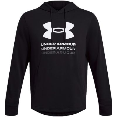 Men’s Under Armour UA Rival Terry Graphic Hoodie black 1386047 001