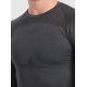 3. Seamless thermal ski underwear with quick-drying finish - men's longsleeve 4F 4FWAW26USEAM311-21M