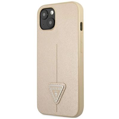 2. Guess GUHCP14MPSATLE iPhone 14 Plus 6.7" beige/beige hardcase SaffianoTriangle Logo