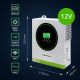2. Qoltec Hybrid Off-Grid Solar Inverter 1500W | 100A | 12V | MPPT | Sinus | Wi-Fi Option | Power Factor 1.0