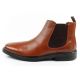 2. Skechers men's shoes Chelsea boots Miller-Boris elegant leather brown