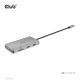 3. CLUB3D CSV-1594 USB 3.2 Gen 1 (3.1 Gen 1) Type-C Docking Station Black, Gray
