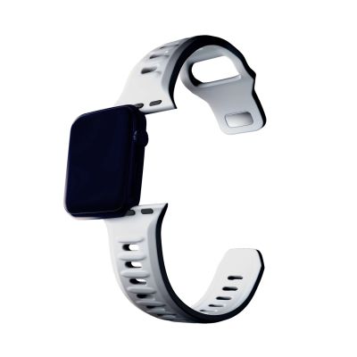 10. 3mk Silicone Watch Strap for Apple Watch 38 / 40 / 41 mm - white