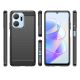 2. Carbon Case case for Honor Play 40 Plus / Honor X7a flexible silicone carbon cover black