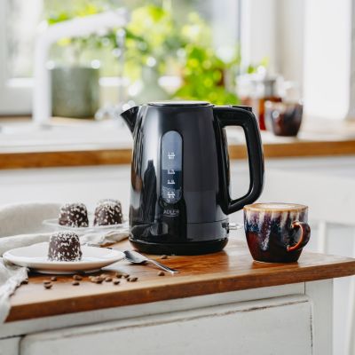 10. Electric kettle ADLER AD 1380b black