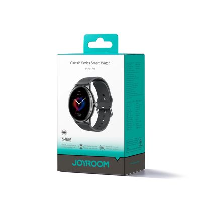 6. Joyroom Classis Series JR-FC1 Smartwatch with Call Answering Function / IP68 Protection - Dark Gray