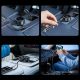 6. ORICO Dual Stretch 60W Split Extension Retractable Car Charger with Two Retractable Cables
