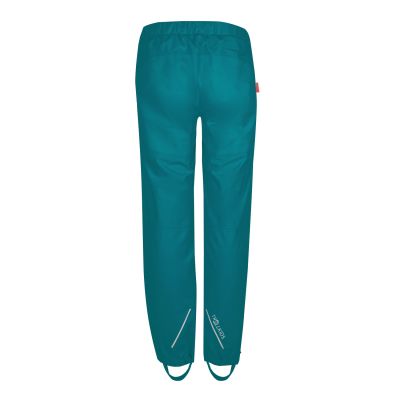 2. Waterproof children’s trousers for boys/girls Trollkids Kids Lofoten Rain Pants teal (374-326)