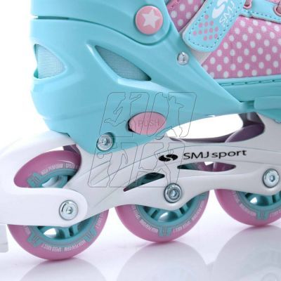 35. SMJ sport 2in1 Jr Lili adjustable roller skates