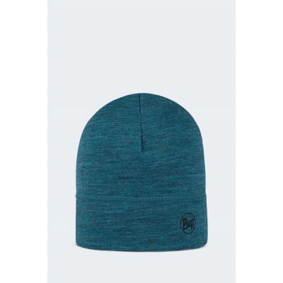 Buff Lightweight Merino Beanie Thermal Hat – Solid Teal, Size: M