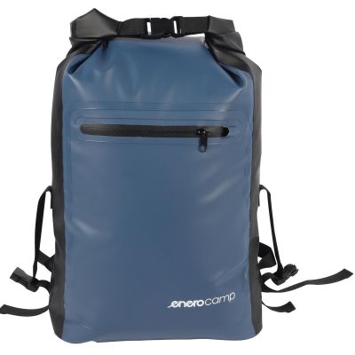 27. 25L WATERPROOF BACKPACK, NAVY BLUE, ENERO CAMP
