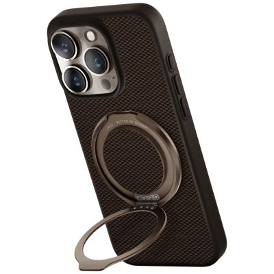 2. Uniq Keva Air Magclick Charging GripFit Case for iPhone 16 Pro - Brown