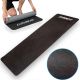 5. YOGA AND FITNESS MAT TPE ANTI-SLIP BLACK AND GREY ENERO FIT