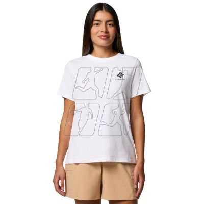 Columbia Rolling Bend Graphic SS Tee W 2120021103