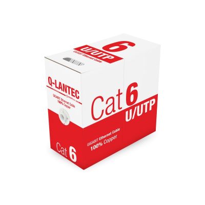 Q-LANTEC UTP Cat.6 PVC Eca Network Cable 305m